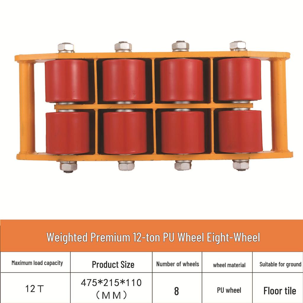 Universal 6-Ton Transport and Turning Vehicle for Heavy Objects