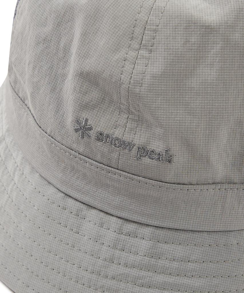 SNOWPEAK APPAREL Серая 6-панельная панама-ведро (S24Mufbh76)