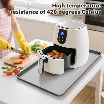 Силиконовый коврик для кофейного бара, нескользящая подставка, термостойкая утолщенная подкладка-поднос для станции эспрессо-машины, многофункциональный кухонный аксессуар