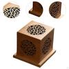 Подставка для благовоний из дерева для настольного использования с крышкой-релаксом