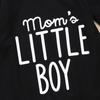 Fashion Newborn Toddler Infant Baby Boys Romper Long Sleeve Jumpsuit Playsuit Little Boy Outfits Black Clothes