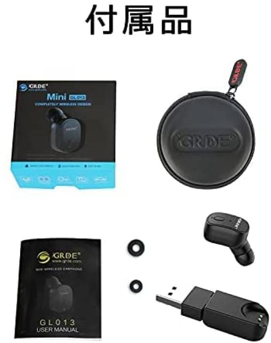 Tongotdi Беспроводной Bluetooth Одиночный для Левого или Правого Шумоподавляющие Наушники с 12 Часами Непрерывного 100 мАч USB Магнитный IPX4 Идеально для и Включает