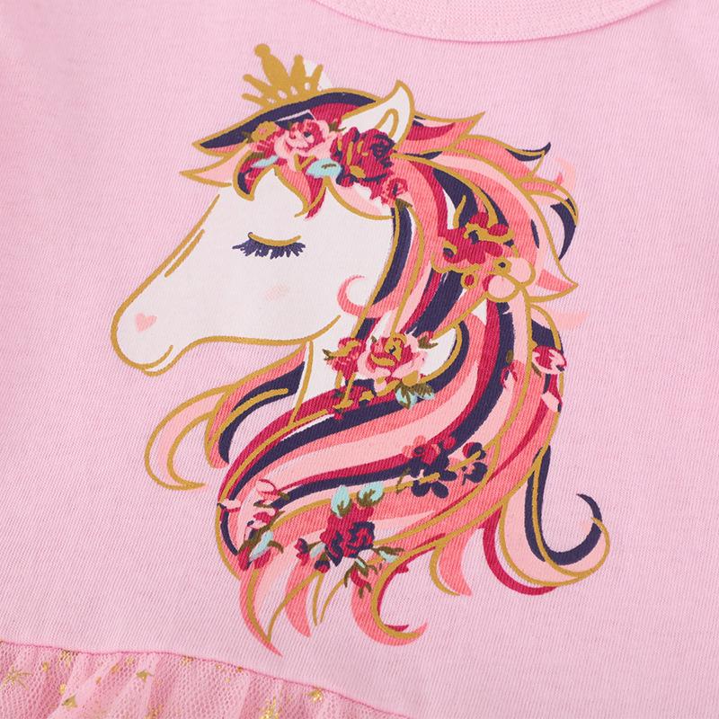 Стильное летнее платье для девочек 2024 года — европейский и американский дизайн