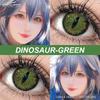 Eyeshare 1 Pair Green Color Cosplay Lens Hot Sale Contact Lenses for Role Playing Anime Eye Makeup Halloween Softlens