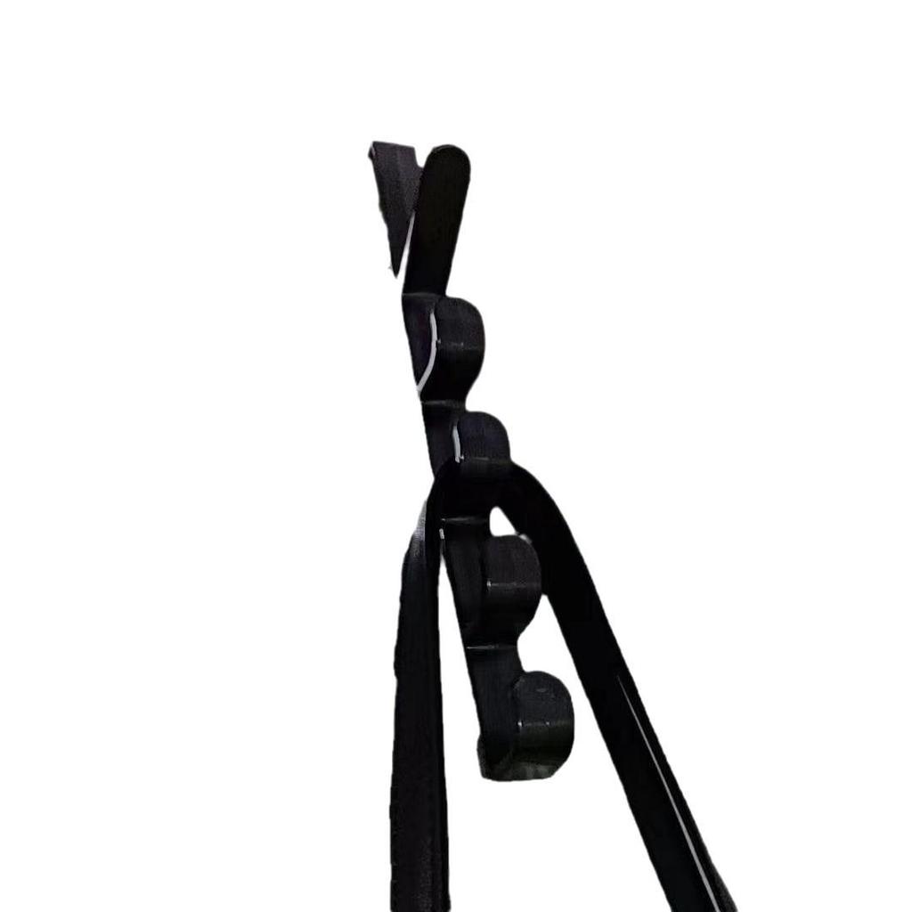 Dorm Bedside Hanging Hook: No-Drill Bunk Clothes Hanger & Storage Rack.