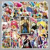50 Стикеров с Персонажами Аниме One Piece - Канцелярские Принадлежности и Аксессуары для Планировщика, Печать HD