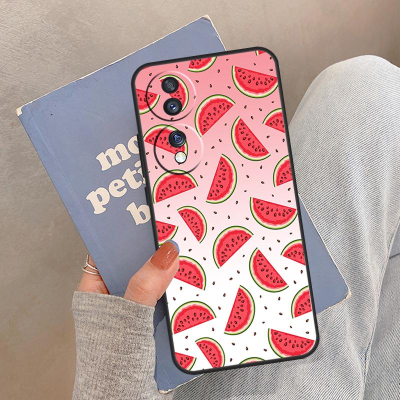 Летняя Фруктовая Арбузная Чехол для Honor Magic 6 7 8 Pro Для Honor 400 200 Lite 50 70 90 X8c X8b X9a X9b X9c X9d Win RT
