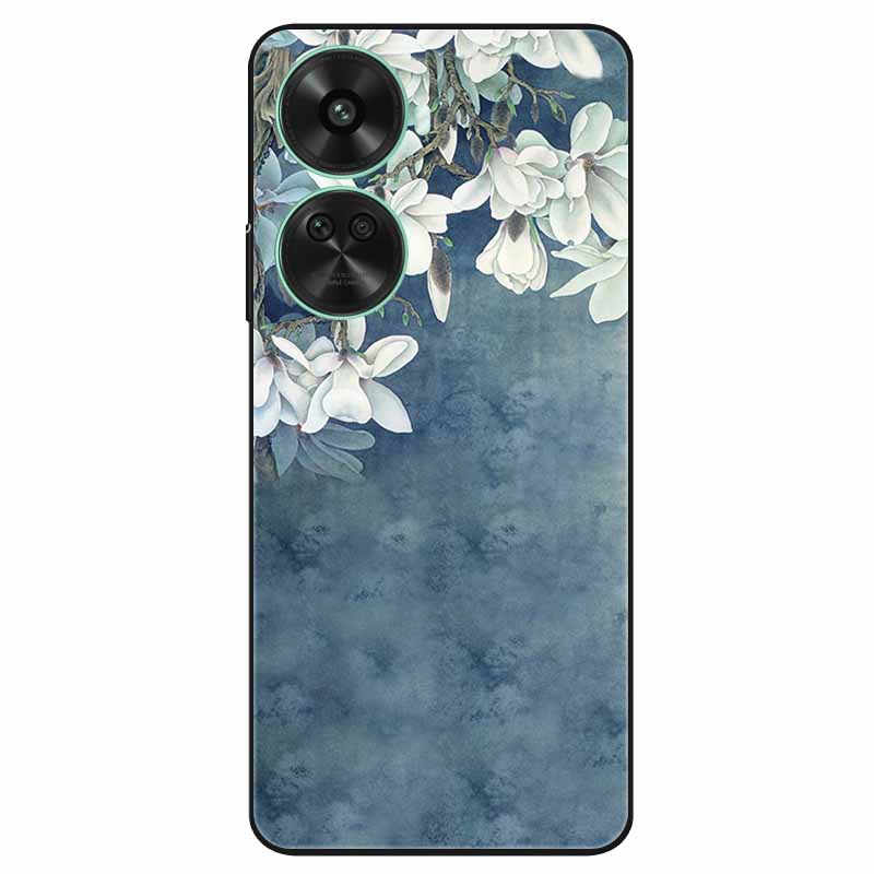 For Huawei Nova 12 SE Case Soft TPU Flowers Beautiful Pattern Phone Cases for Nova12SE Nova 12SE Protect Covers Silicone Capas