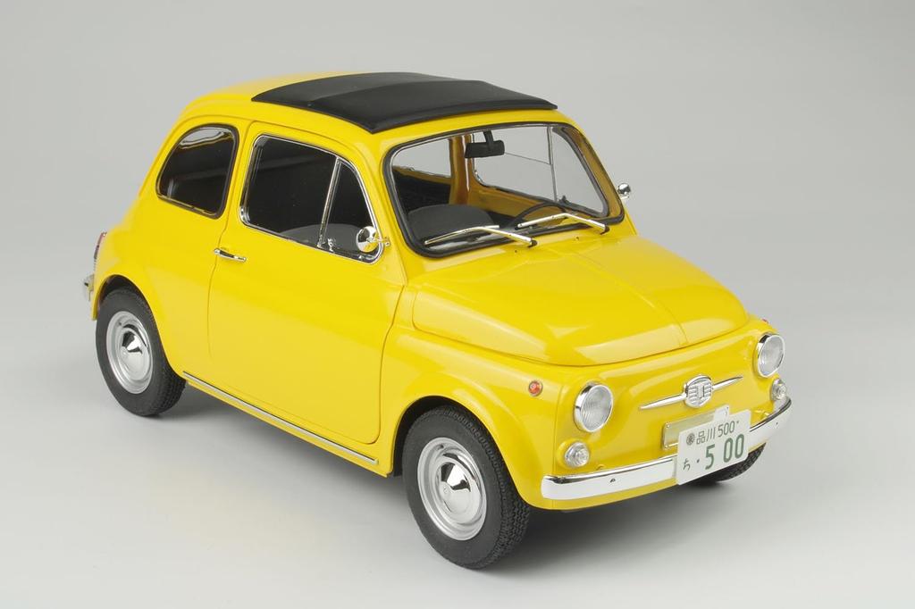 Fiat 500F 1968 Багажник на крышу в комплекте пластиковая модель PIT006 Platts/Italeri 1/12 (автомобиль)