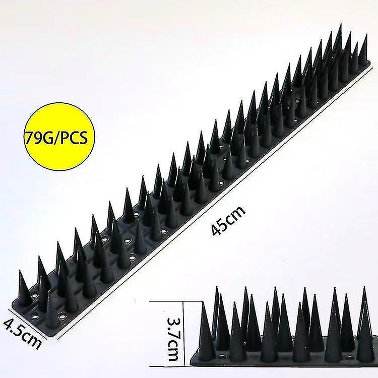 4.8 Meters Pigeon Repellent Bird Spikes Kit, Stainless Steel Bird Spikes Safe For Pigeons/birds/seagulls/sparrows, Installed By Window, Balcony Garden