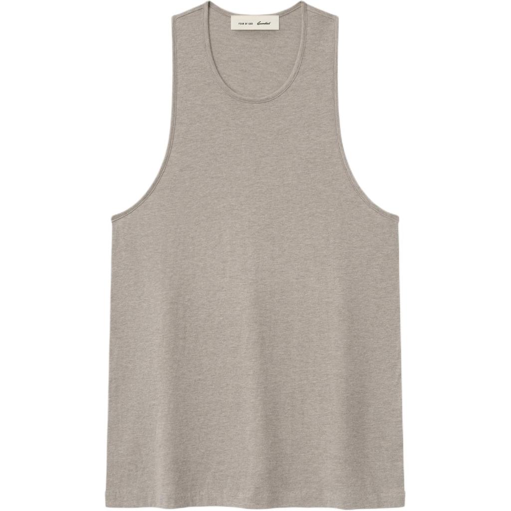 Fear of God Essentials Signature Essential Tank Seal Men Tops Grey 125SP264182F