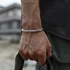 Ретро этнический браслет-манжета с открытым концом, с резьбой в виде тотема рыбы и слона Мёбиуса, для мужчин, панк-тренд, повседневные спортивные украшения