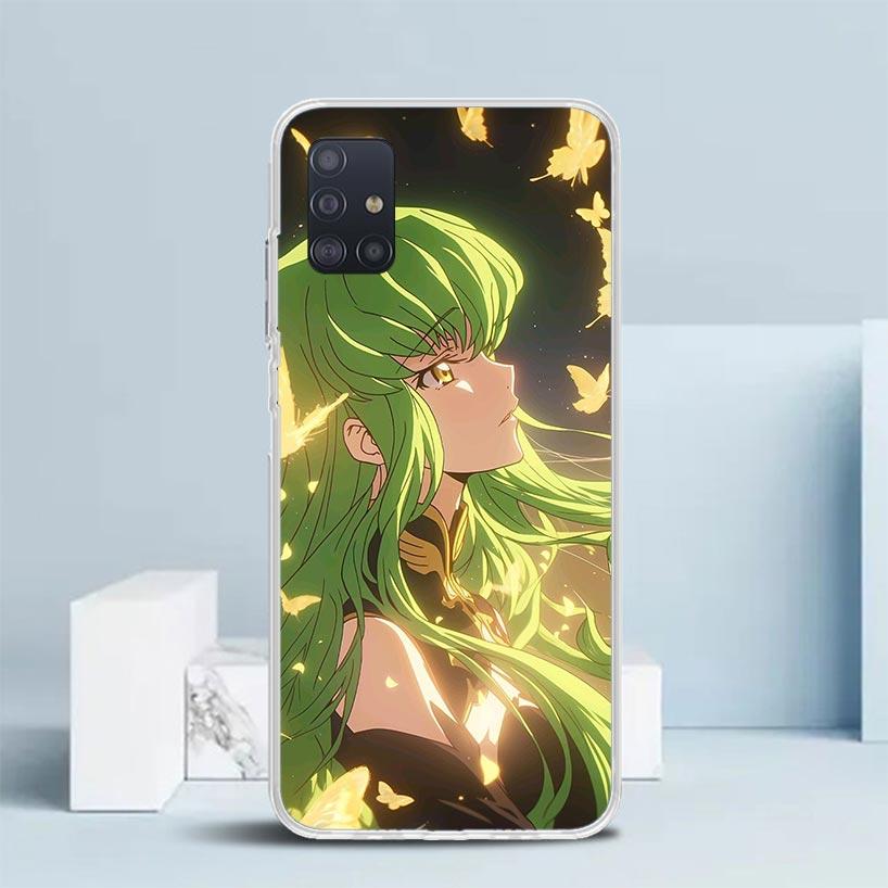 Чехол для телефона с аниме Code Geass для Samsung Galaxy A52 A32 A22 A12 A51 A50S A30S A10S Note 20 Ultra 10 S10 Plus A31 A20 A71 A72 Gala