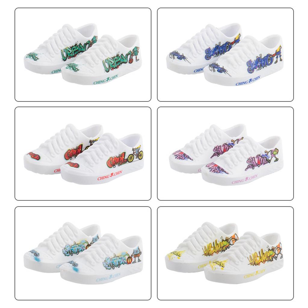 Творческий набор мини-игрушек для пальцев: скейтборд для пальцев/велосипед для пальцев с туфлями, футболки, игрушка для пальцев, самокат для детей и взрослых