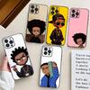 Мультяшный The B-Boondocks Для IPhone 15 16 14 Plus 13 12 11 17 Pro Max 17 Air Черный Мягкий Чехол для Телефона