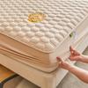 Утолщенный чехол для матраса, стеганый латексный коврик, покрывала для кровати, подкладка, не наносящая вреда коже, простыня на резинке, защитное покрывало 150/160/180x200 для домашнего декора