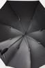 Водонепроницаемый СЕРИЯ LESS IS MORE Длинный Зонт от Солнца и Дождя Ветроустойчивость Уровень 4 Вода УФ Свет и Жара Унисекс "ZENTENKOU" Зонт, Зонт, Зонт, Черный, 60см,