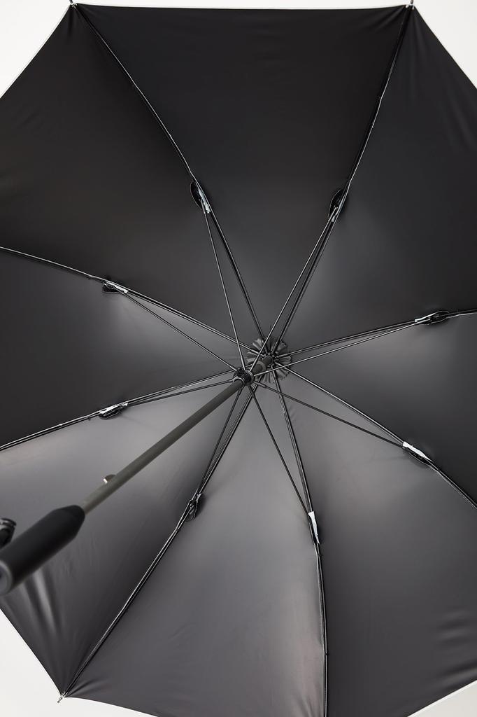 Водонепроницаемый СЕРИЯ LESS IS MORE Длинный Зонт от Солнца и Дождя Ветроустойчивость Уровень 4 Вода УФ Свет и Жара Унисекс "ZENTENKOU" Зонт, Зонт, Зонт, Черный, 60см,