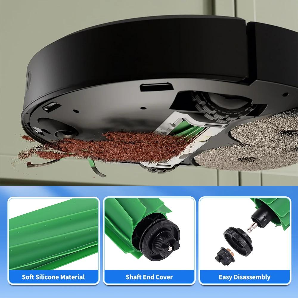 For iRobot Roomba Plus 405 Combo / 505 Combo Robot Vacuum Spare Parts Mop Cloths Filters Dust Bags Main Side Brushes Accessorie
