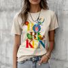 Puerto Rico Tshirt Women Harajuku T-shirts Female Anime Manga Funny Clothing