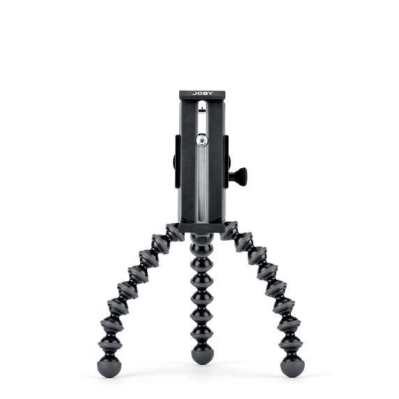 Joby griptight pro tablet stand adjustable tilt angle Black