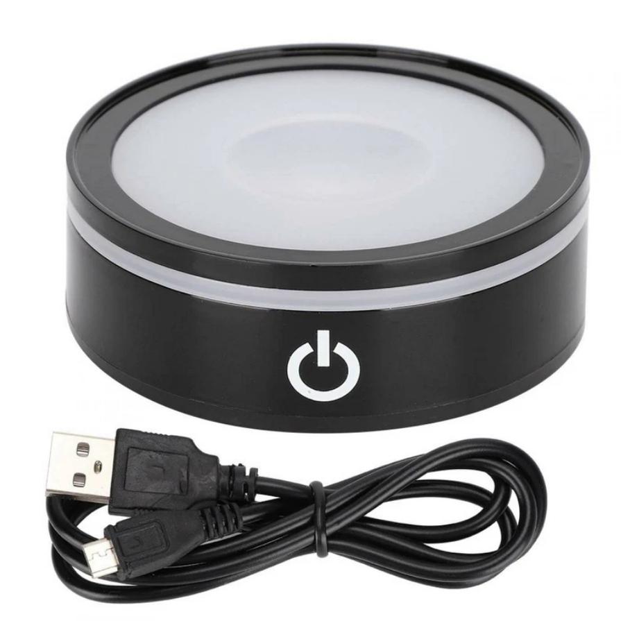 3D Лазерная гравировка Дельфин и Сердце Хрустальный шар Романтический Светодиодный ночник Фигурки морских животных Декор Стеклянная сфера Лампа Подарки