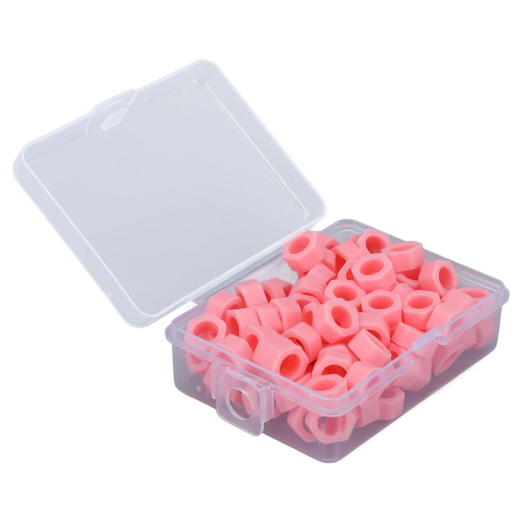 100pcs Dental Rings Silicone Color Instrument Rings for Instruments Identification