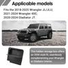 Armrest Hidden Box Tray for Jeep Wrangler JL JLU 2018-2025 & Gladiator JT -2025 Center Console Secret Organizer Interior Box