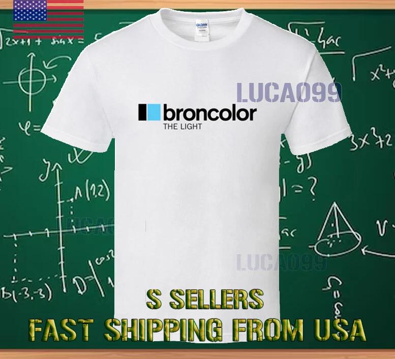 NEW SHIRT BRONCOLOR THE LIGHT STROBE RACING LOGO T shirt FUNNY SIZE S-5XL