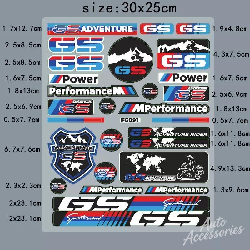 Car Body Motorcycle Fuel Tank Stickers For BMW GS Series R1200GS R1250GS F850GS Dakar Mummy Decal Fairing Helmet Decor Accessory LR9
