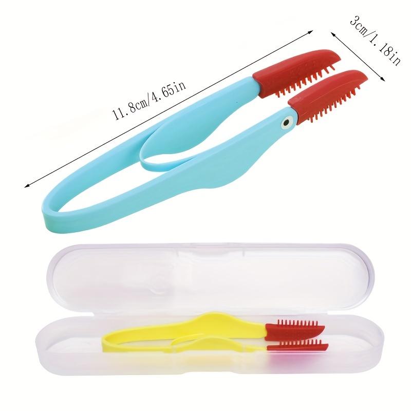 Расческа для чистки глаз домашних животных Щетка для чистки слезных пятен Ручная расческа для чистки глаз у кошек Многоразовая пряжка Дизайн Щетка для чистки и груминга