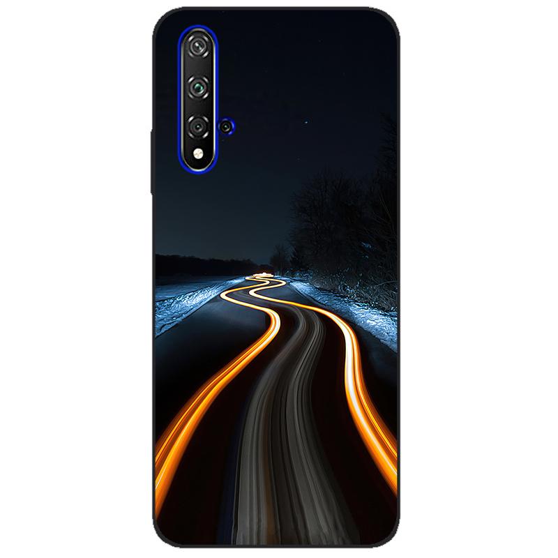Чехол для Huawei Nova 5T Чехлы Ультратонкий Прозрачный Мягкий ТПУ Силиконовый Чехол-Крышка Для Huawei Nova 5T Nova5t 5 t Funda Honor 20