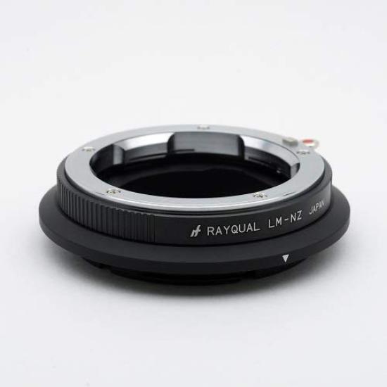 Rayqual lens mount adapter for Nikon Z mount bodies and Leica M mount Japanese-made lenses/LM-NZ