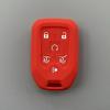 Силиконовый чехол для автомобильного ключа, брелок для Chevrolet Suburban Silverado GMC Terrain Yukon Tahoe Sierra Smart Auto Accessories Key Ring