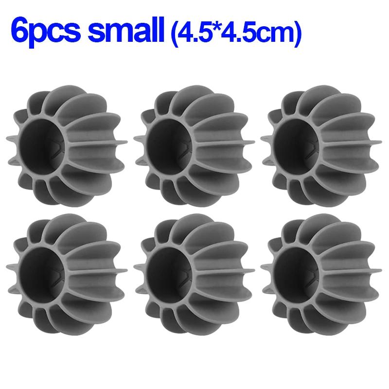 Большие силиконовые волшебные шарики для стирки, многоразовые, против наматывания, для стиральной машины, шарики для глубокой очистки одежды, мягкие шарики для стирки
