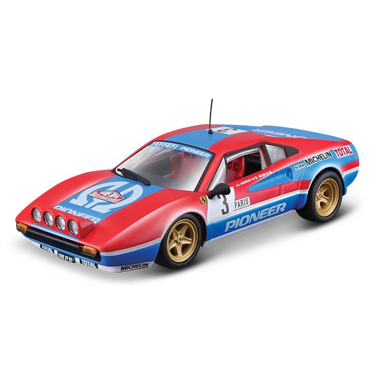 Bburago 1:43 24 HEURES DU MANS 2024 Ferrari 499P No.83 racing model simulation car model alloy car toy male collection gift