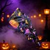 Женский Halloween-ный Принт Повязка на Хвост для Работы Душа Обертка для Волос