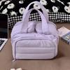 Zipper Closure Cosmetic Handbag Multipocket Design Women Cosmetic Tote  Travel Use