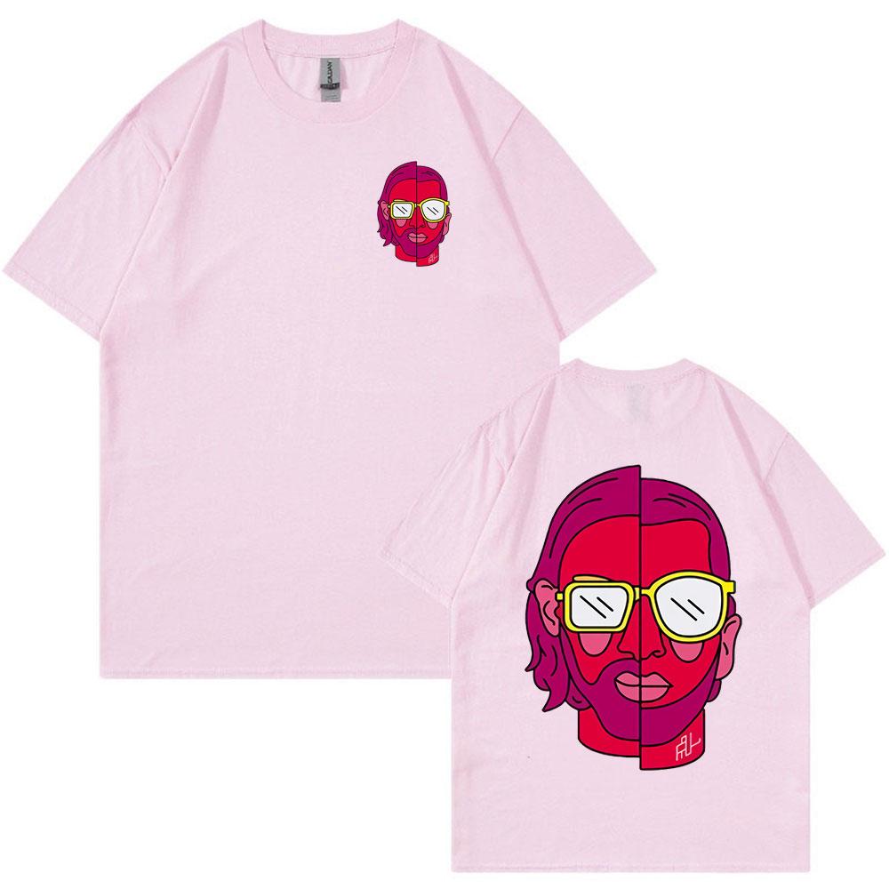 Le Monde Chico Graphic Print Tshirt Streetwear Album PNL French Rap T-shirts Summer Cotton T Shirt Short Sleeve Men Fashion Tees