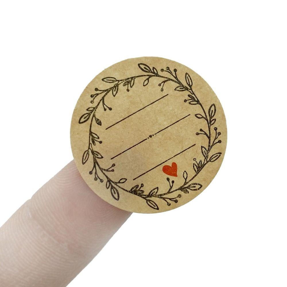 Removable Jar Label Stickers 500 Pcs Bottle Labels Labels Stickers Labels  Food Storage KTY