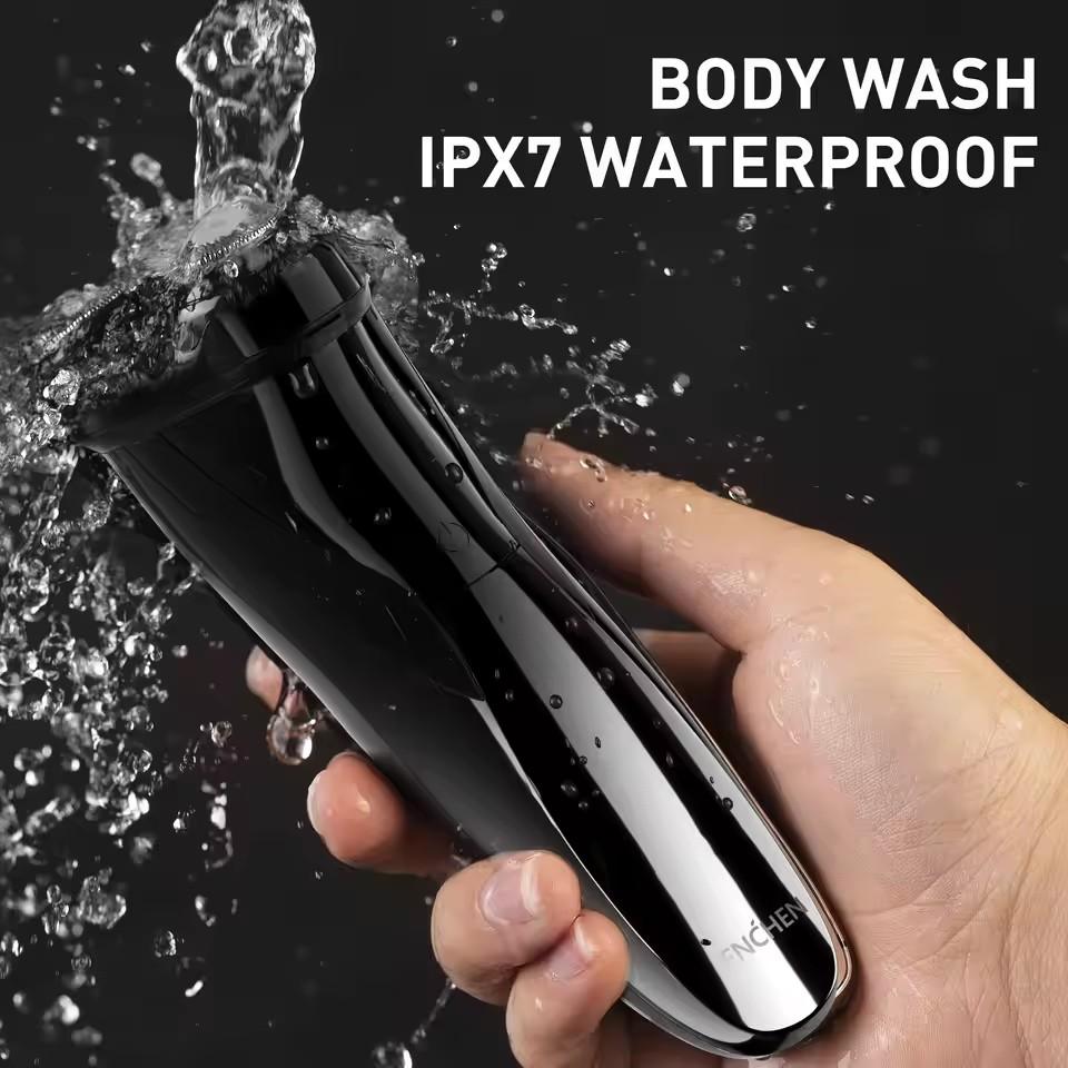 Xiaomi ENCHEN Electric Shaver 3D Blackstone 3 Waterproof Razor Wet And Dry Dual Use Face Beard Battery Digital Display For Men