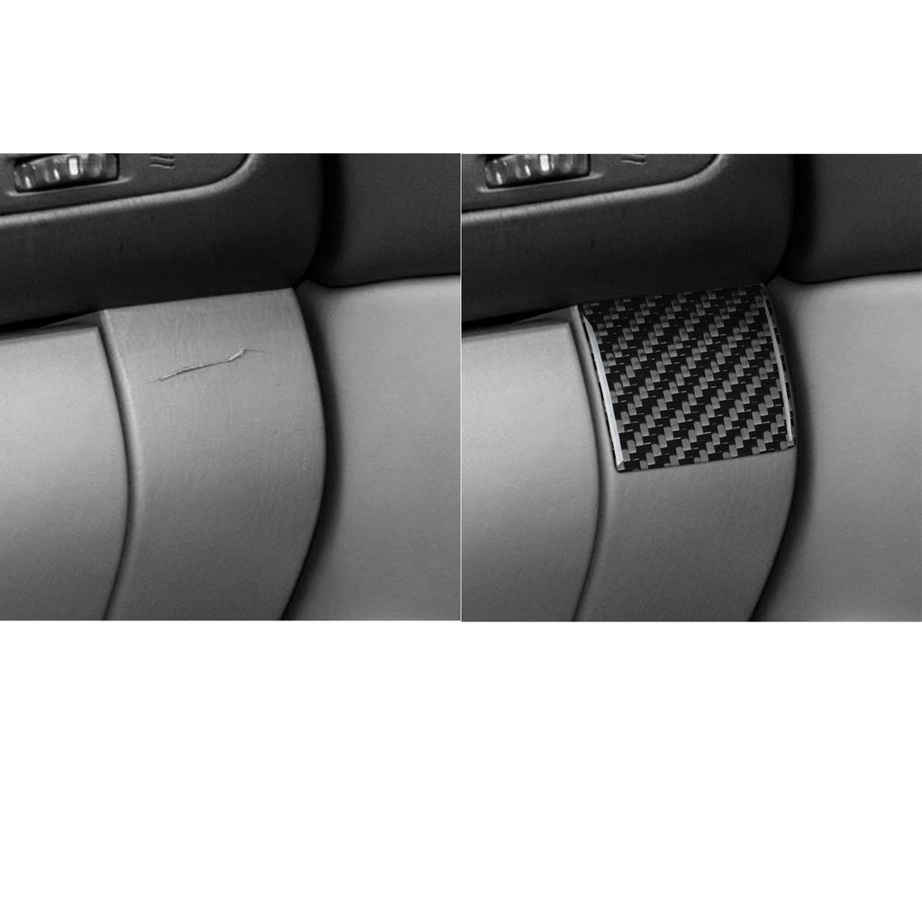 For Lexus LX470 For Toyota Land Cruiser 1998-2002 Carbon Fiber Glove Storage Both Sides Panel Cover Trim Car Accessories Sticker