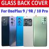 Стеклянная задняя крышка для Oneplus 9 9R 10 Pro Запасная задняя панель Корпус с клеем С окошком для камеры