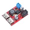 Плата регулятора напряжения, солнечный контроллер, 2 выхода USB, понижающий модуль DC6V30V до 5V