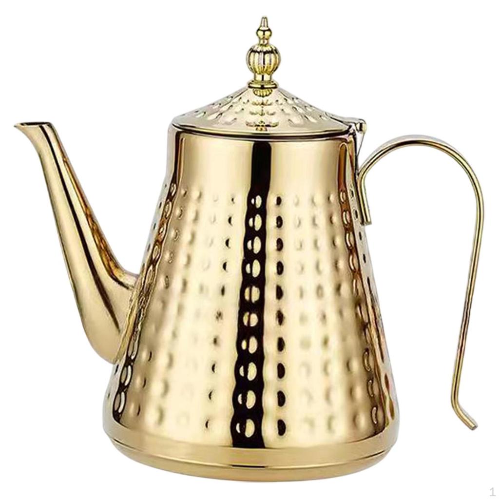 Stainless Steel Kettle for Loose Leaf Tea And Coffee Serving At Home Or Office