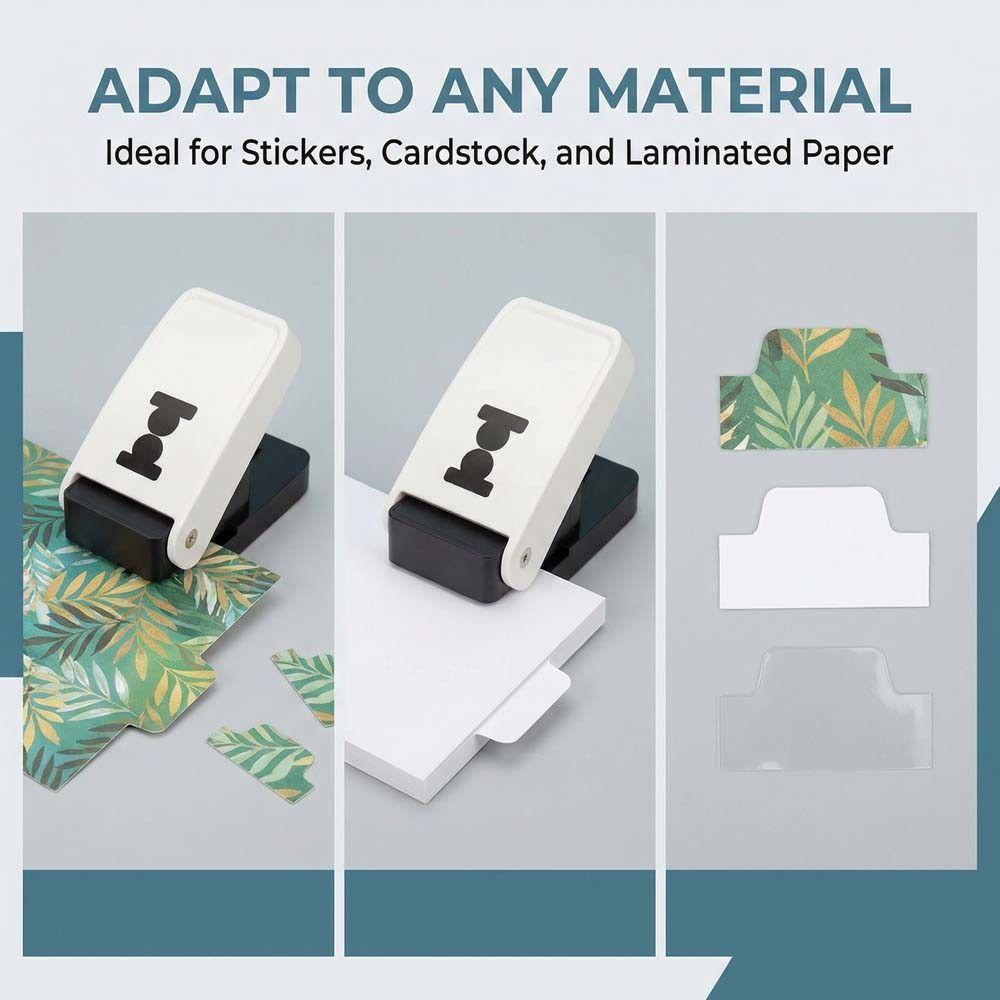Large Size Paper Punch Educational Handmade Embosser Tab Punch Embossing Machine  Paper Crafting