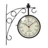 Handicraft Double Side Clock Victoria Station Wall Clock for Home Decor 6 OR 8 Inch Dial