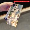 2DFlat Samsung phone case Cute Kittens in Garden Steps Phone Case Applicable to Galaxy S23 S24 S25ULTRA S26 A12 A14 A15 A16 A54 A55