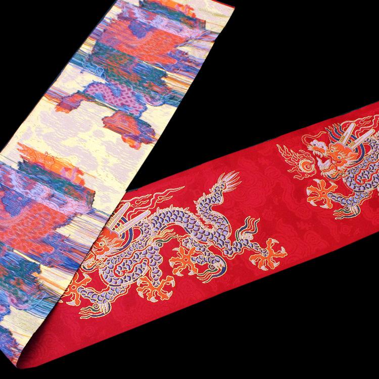 Свадебное платье Ханьфу с узором из лент и жаккардовой ткани и декоративными аксессуарами в этническом стиле