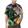 Y2k Clothes Men's T-shirt Harajuku Style Cosplay Naruto Oversized Gift High Quality Clothing New Shirts Children's Trend